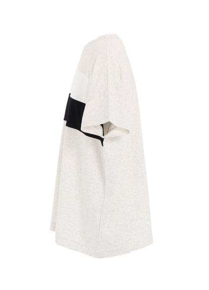 40/2 COTTON JERSEY SWITCHING PULLOVER