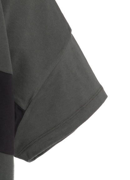 40/2 COTTON JERSEY SWITCHING PULLOVER
