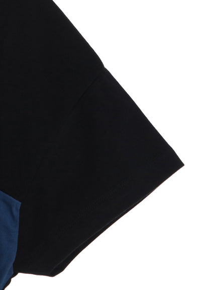 40/2 COTTON JERSEY SWITCHING PULLOVER