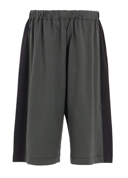 40/2 COTTON JERSEY SWITCHING KNEE-LENGTH PANTS