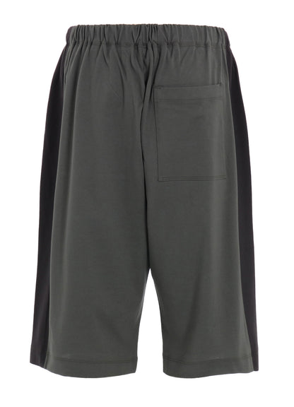 40/2 COTTON JERSEY SWITCHING KNEE-LENGTH PANTS