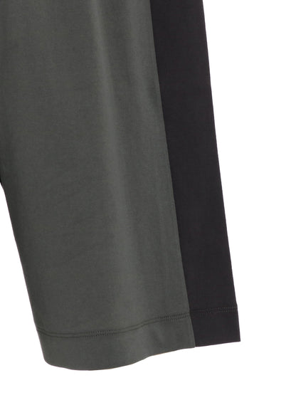 40/2 COTTON JERSEY SWITCHING KNEE-LENGTH PANTS