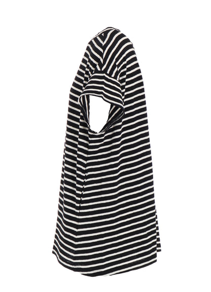 24/1 SOFT COTTON JERSEY BORDER TUNIC