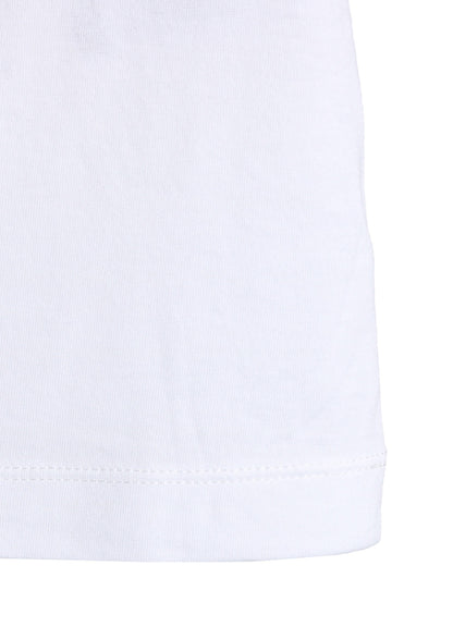 COTTON RAYON JERSEY FUZZY PRINT SHIRT