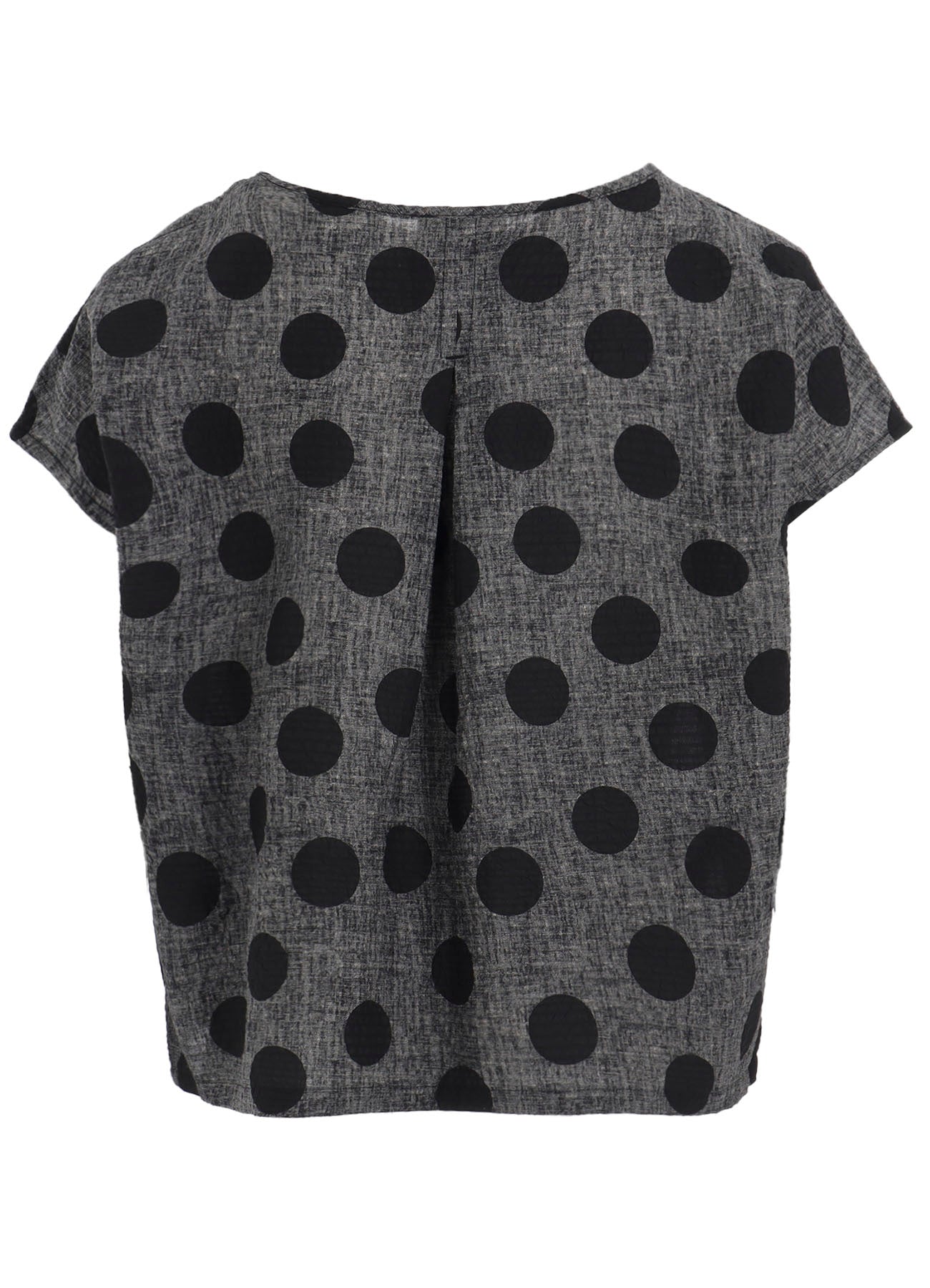 COTTON RIPPLE PRINT PULLOVER