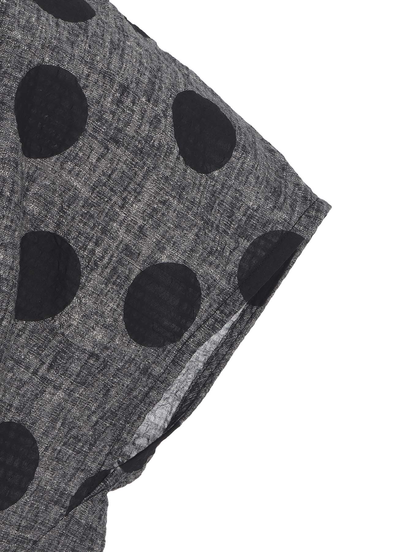 COTTON RIPPLE PRINT PULLOVER
