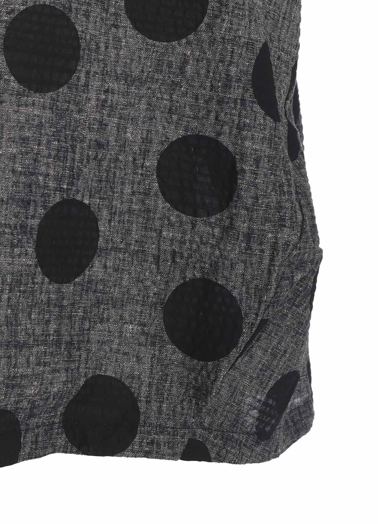 COTTON RIPPLE PRINT PULLOVER