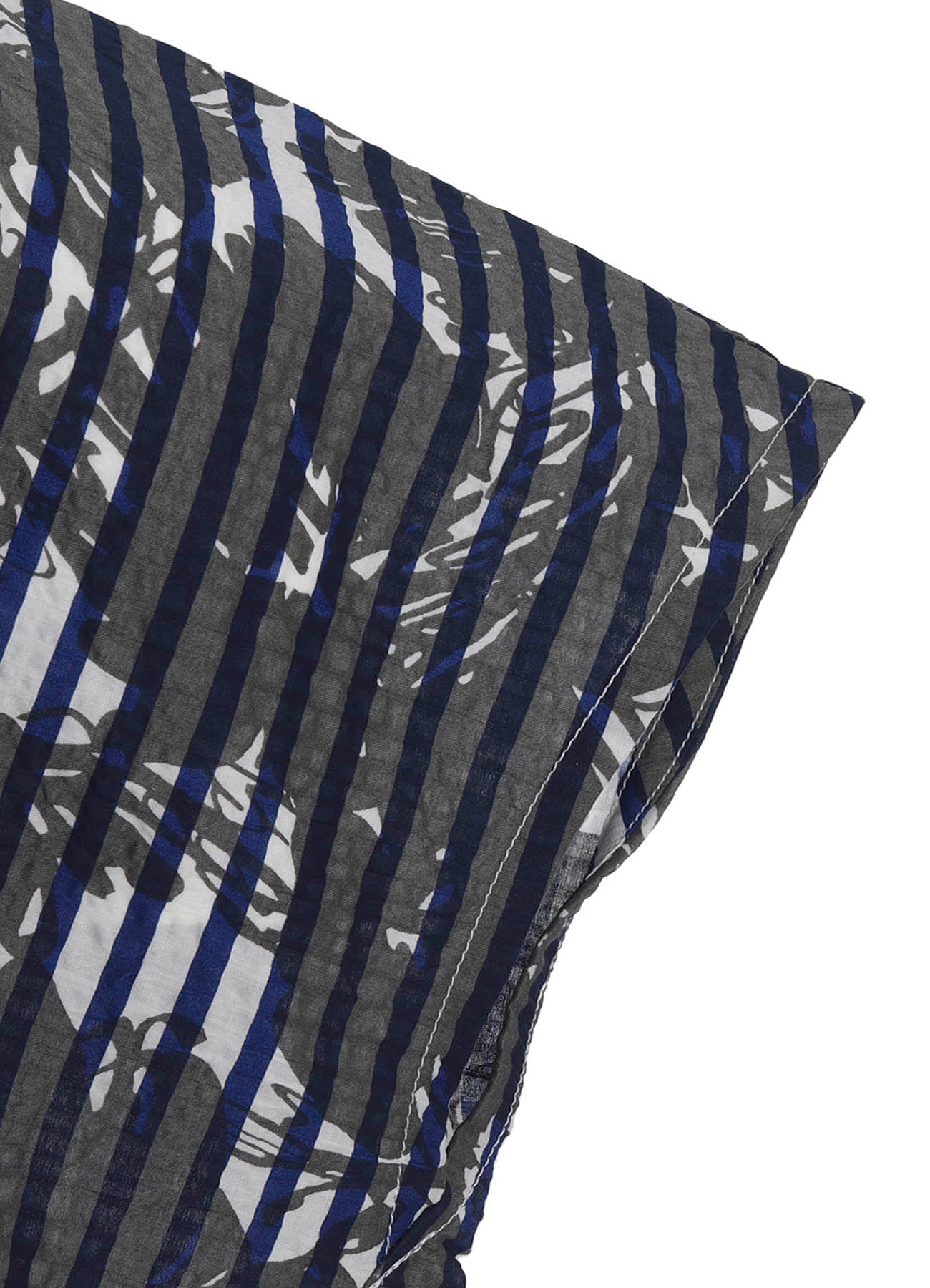 COTTON RIPPLE PRINT PULLOVER