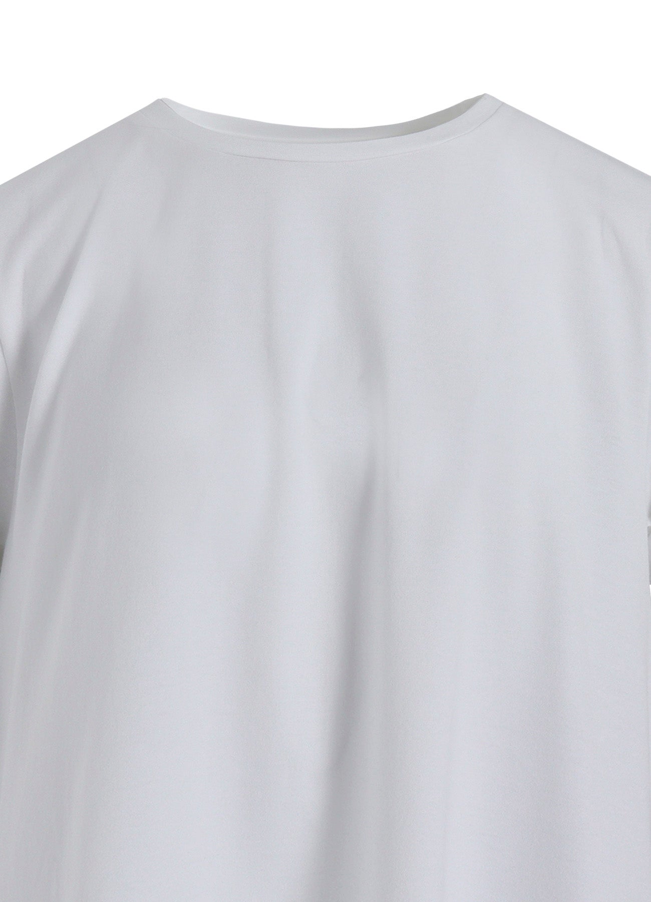 COTTON RIPPLE PRINT SWITCHING SHIRT