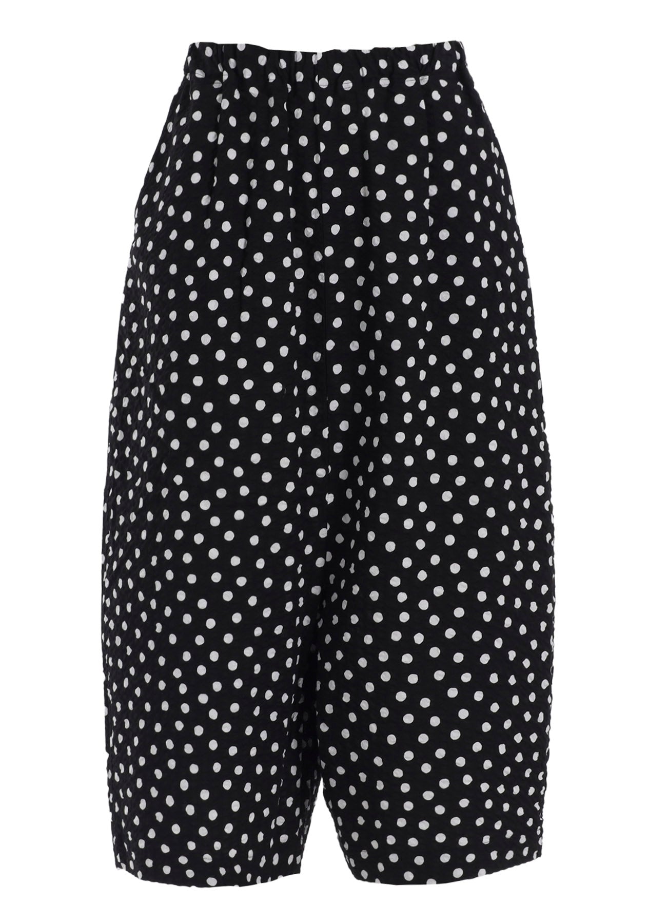 COTTON RIPPLE DOT PRINT PENGUIN PANTS