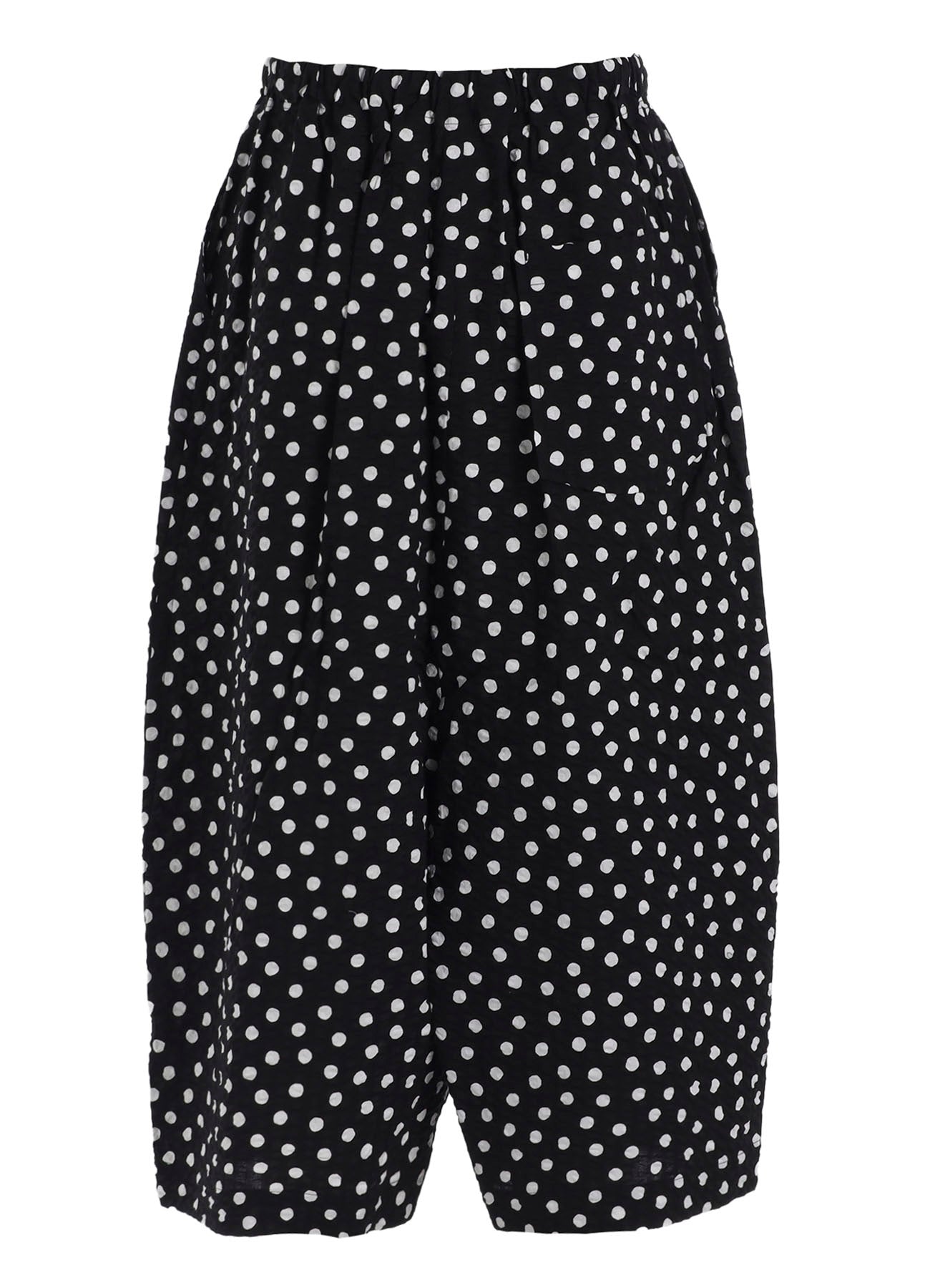 COTTON RIPPLE DOT PRINT PENGUIN PANTS