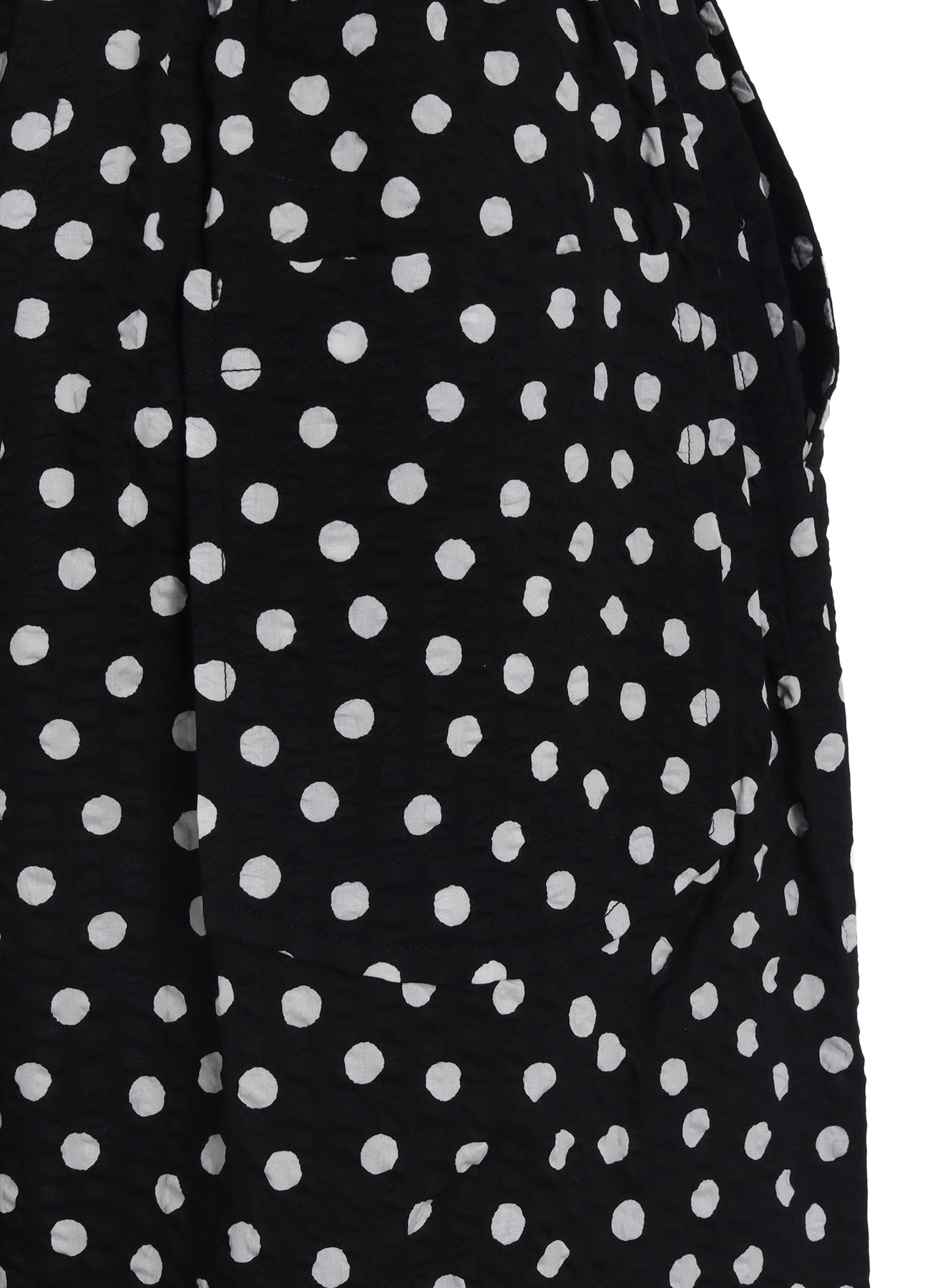 COTTON RIPPLE DOT PRINT PENGUIN PANTS