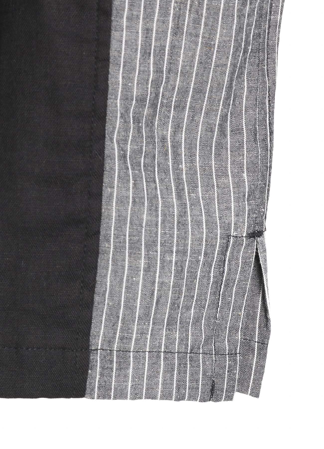 GAUZE + STRIPE SHIRT (M)