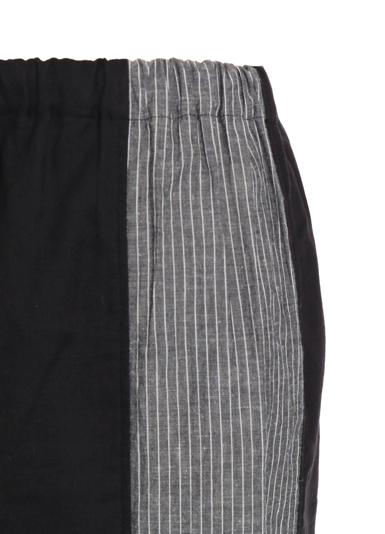 GAUZE + STRIPE PANTS (M)