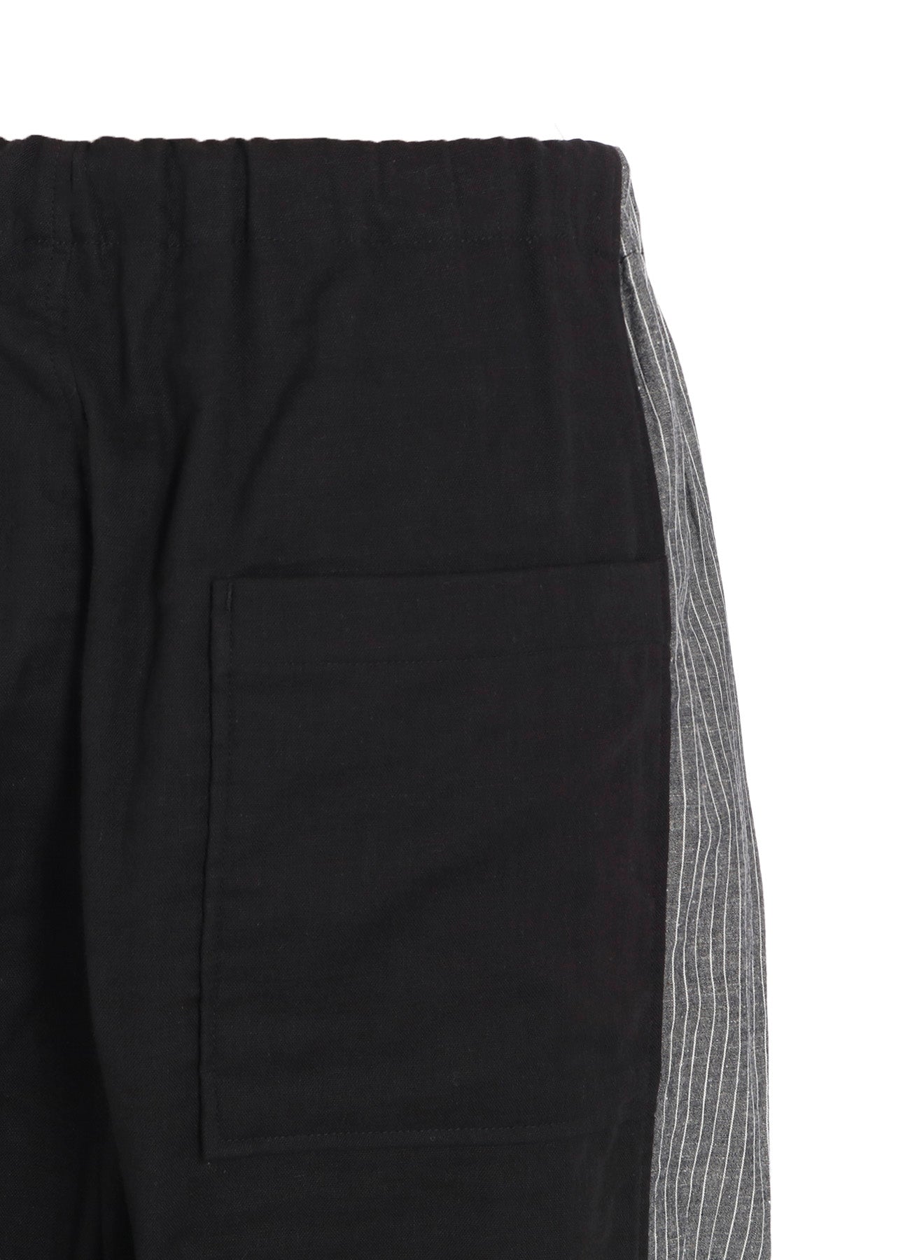 GAUZE + STRIPE PANTS (L)