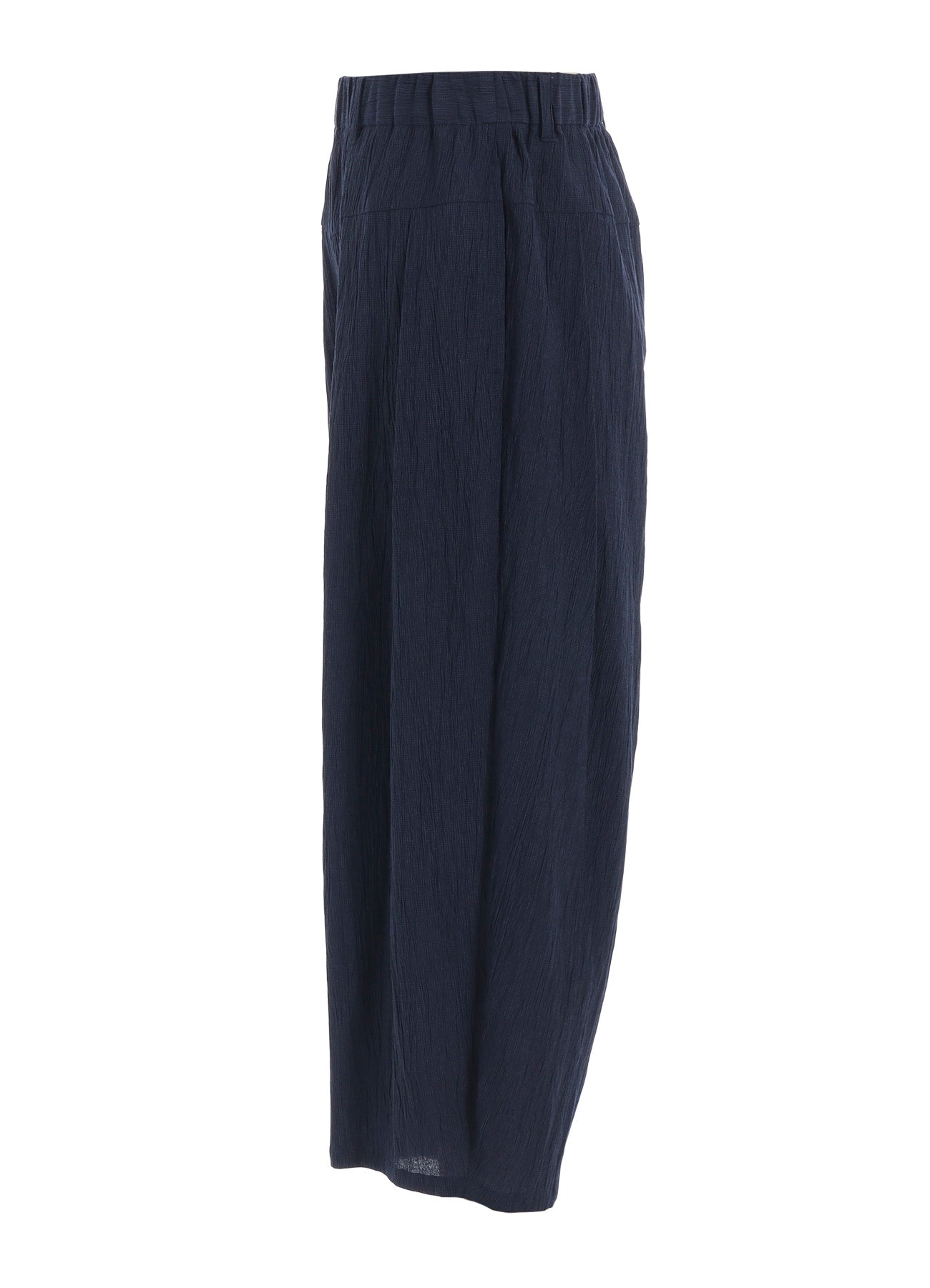 PLAID CREPE WASHER PANTS