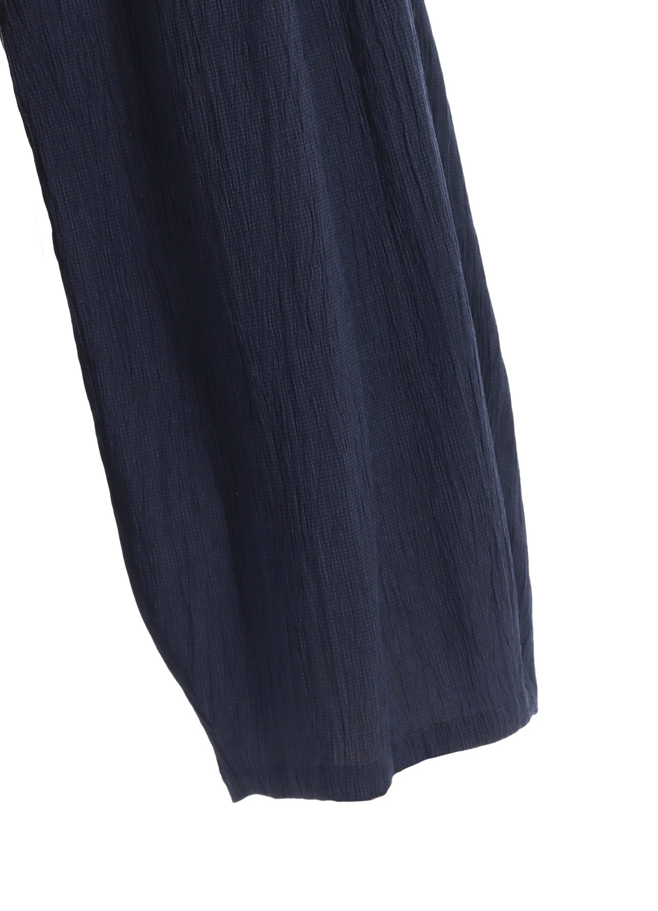 PLAID CREPE WASHER PANTS