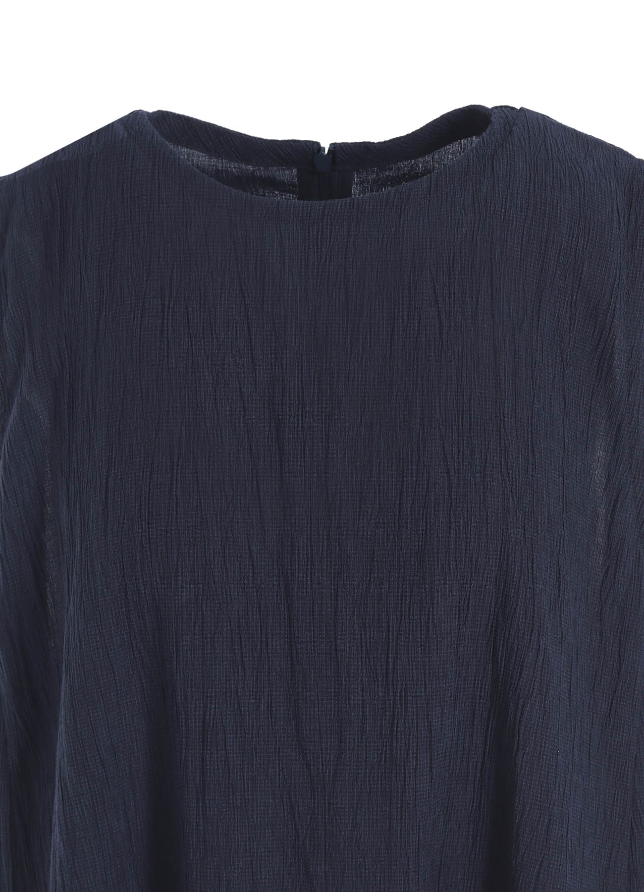 PLAID CREPE WASHER JUMPER DRESS