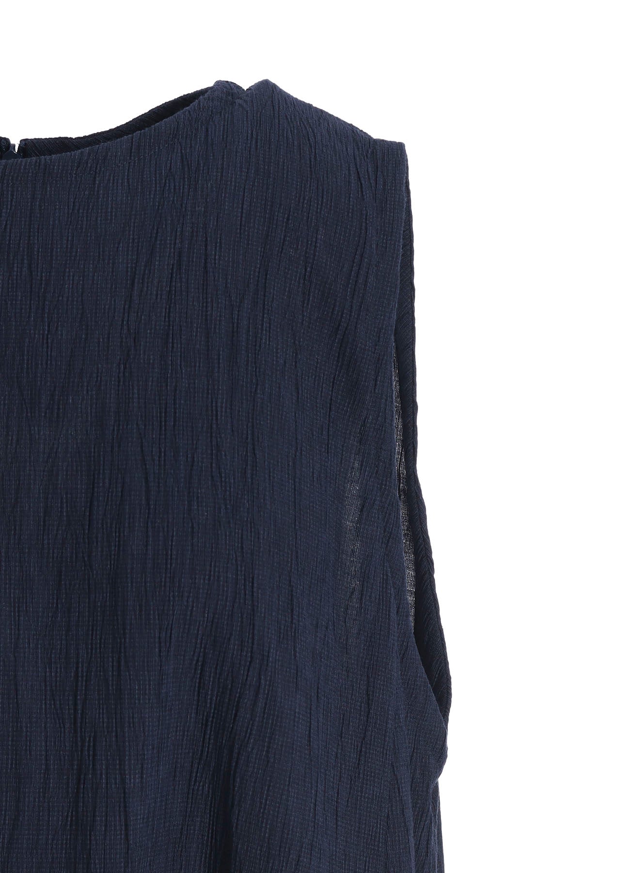 PLAID CREPE WASHER JUMPER DRESS