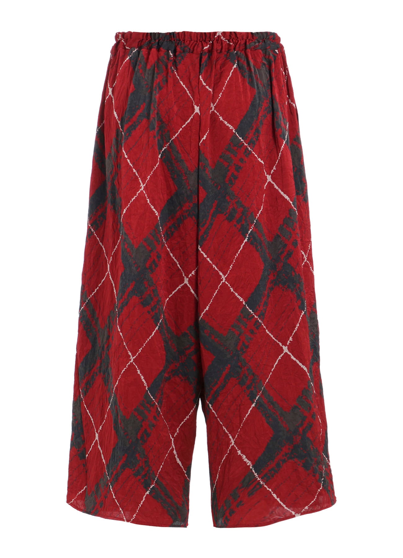 WASHER BIAS PLAID PRINT PENGUIN PANTS