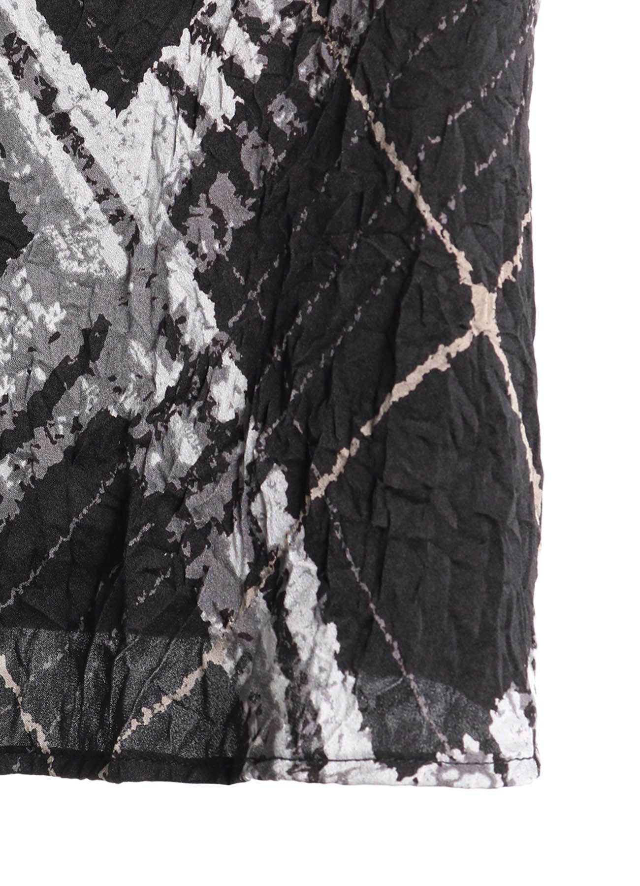 WASHER BIAS PLAID PRINT JUMPER DRESS