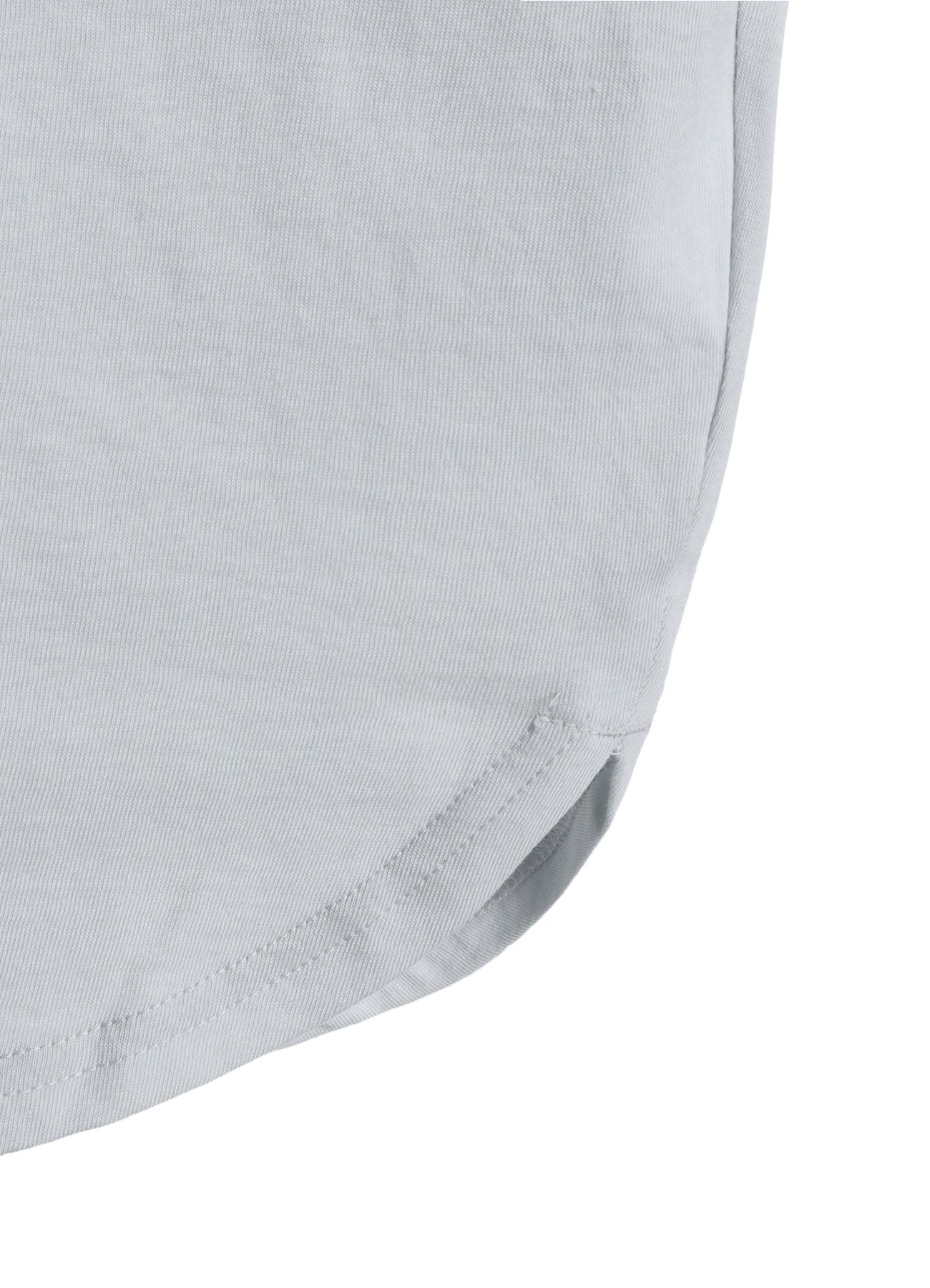 COTTON JERSEY DOT PRINT 3/4 SLEEVE SHIRT