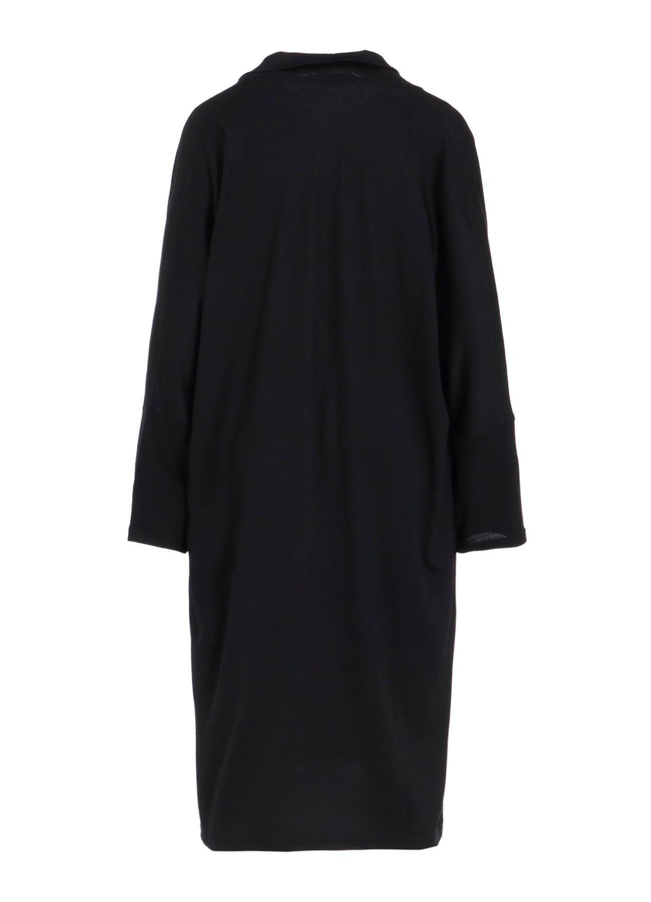 WASHABLE WOOL JERSEY LONG CARDIGAN