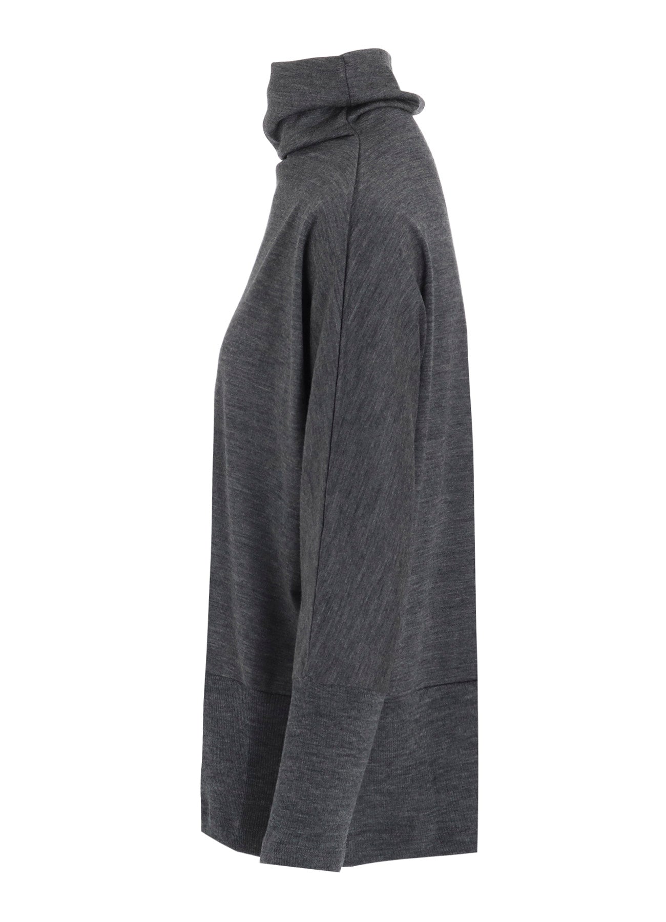 WASHABLE WOOL JERSEY PULLOVER