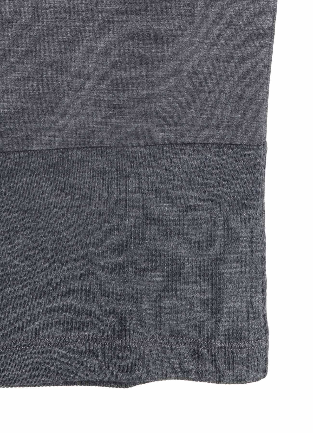 WASHABLE WOOL JERSEY PULLOVER