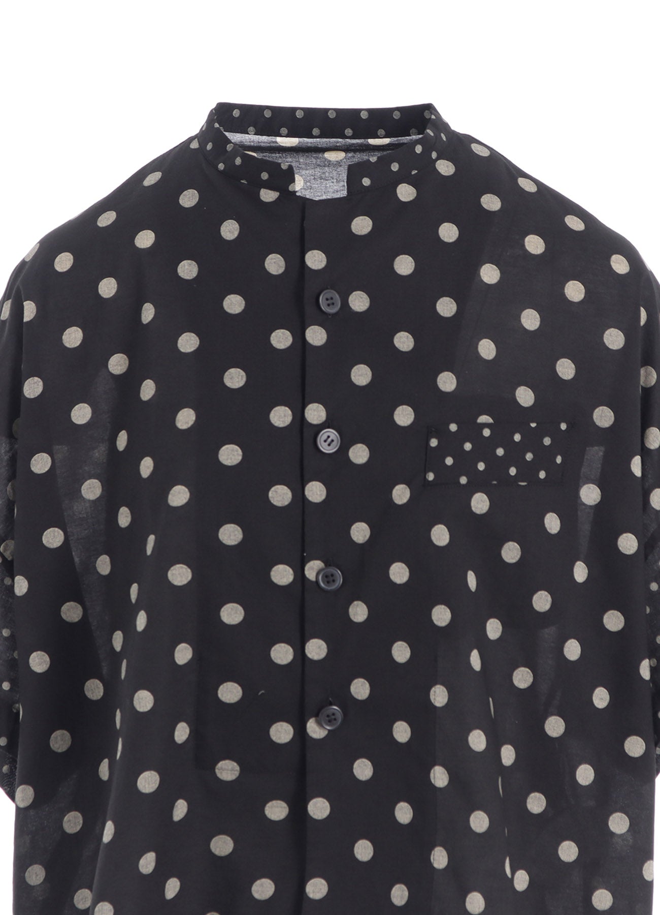 60/- COTTON LAWN DOT PRINT BOX BLOUSE