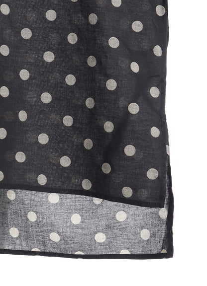 60/- COTTON LAWN DOT PRINT BOX BLOUSE