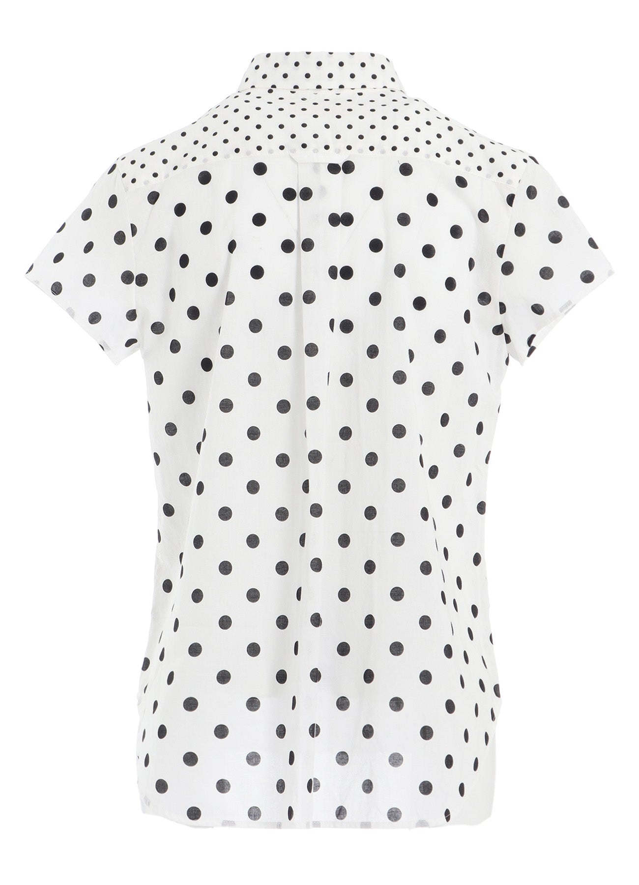 60/- COTTON LAWN DOT PRINT HALF SLEEVE BLOUSE