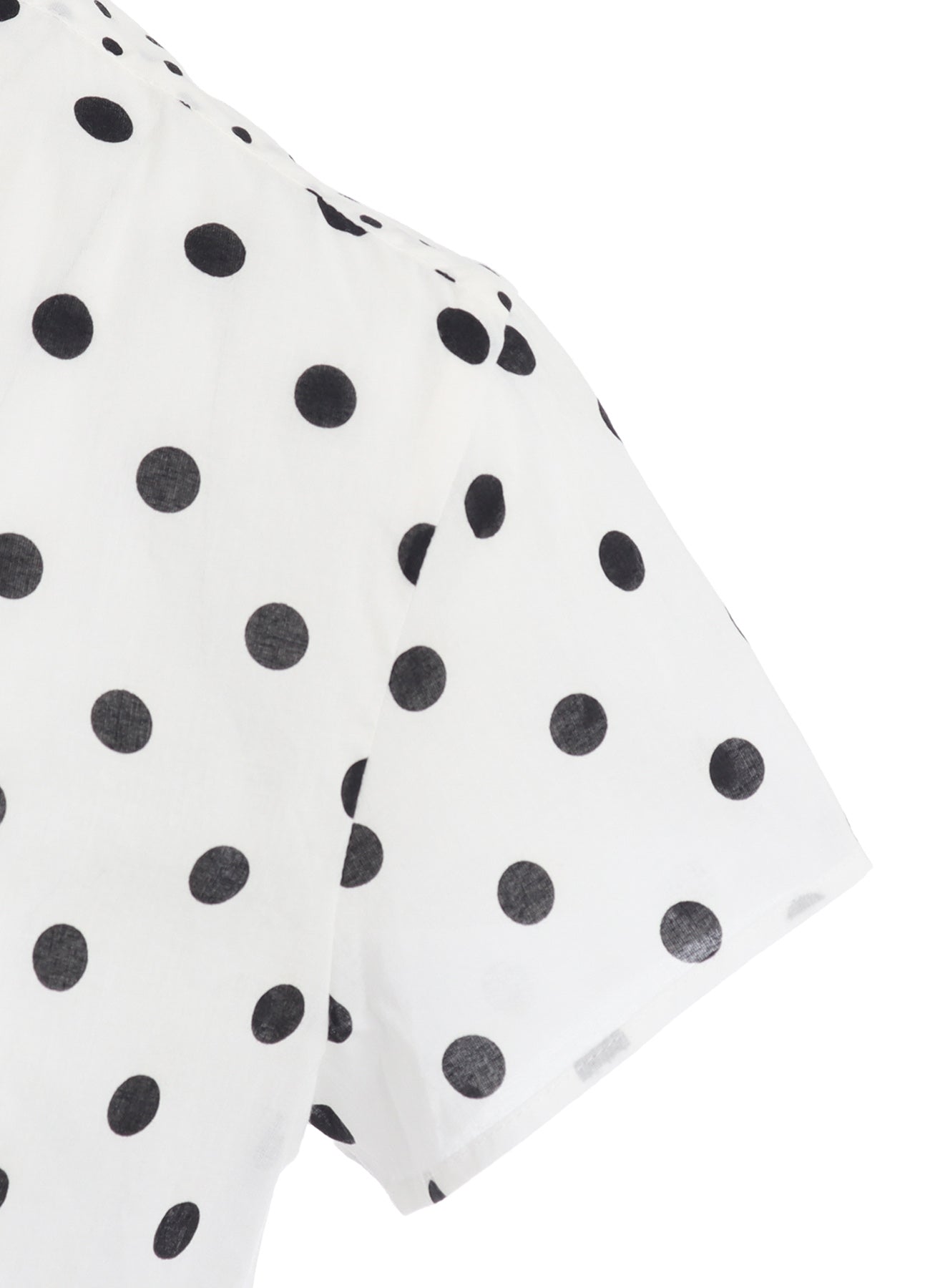 60/- COTTON LAWN DOT PRINT HALF SLEEVE BLOUSE