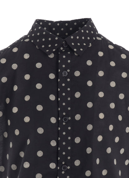 60/- COTTON LAWN DOT PRINT HALF SLEEVE BLOUSE