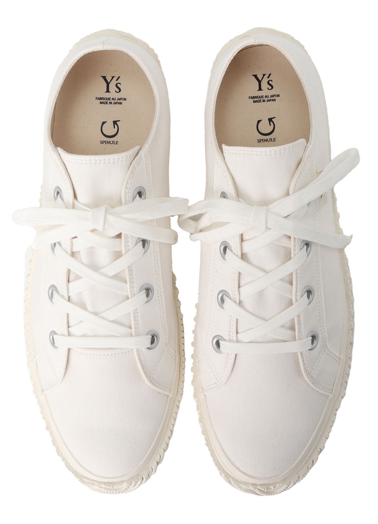 COTTON CANVAS LOW-TOP SNEAKERS
