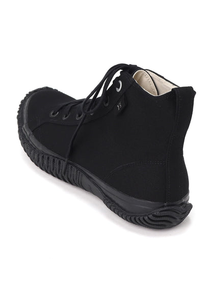COTTON CANVAS LOW-TOP SNEAKERS
