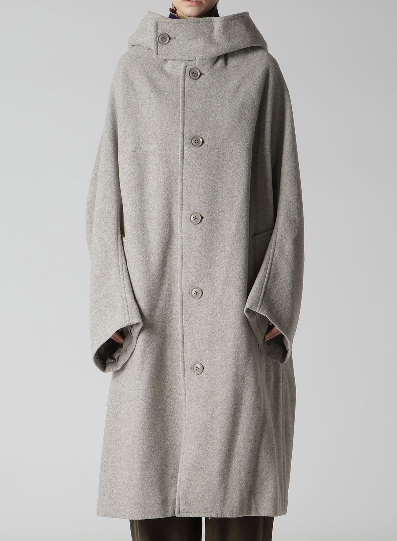 AIRY MOSSER LONG CAPE COAT