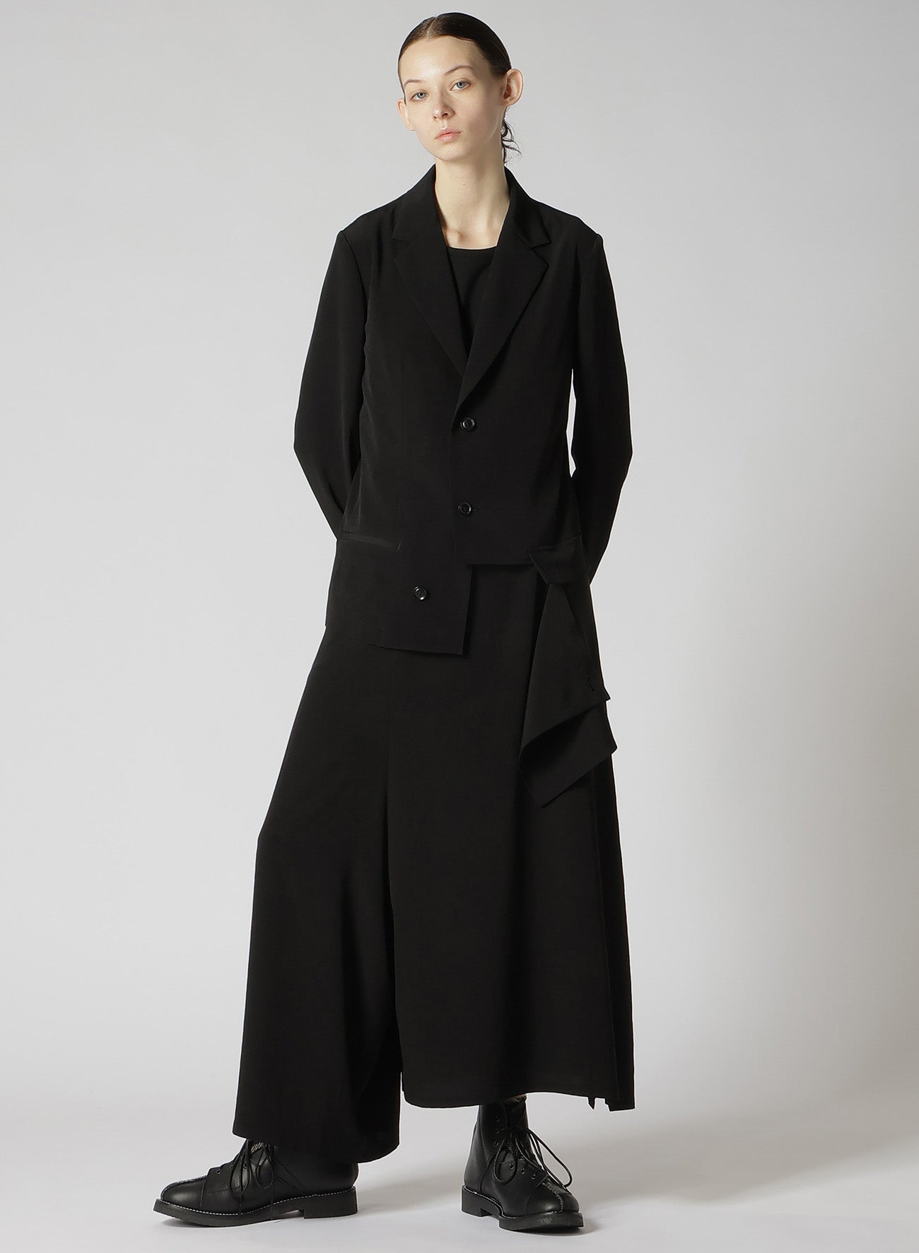 CREPE de CHINE ASYMMETRIC JACKET