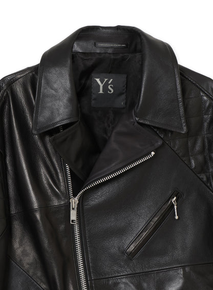 LEATHER PATCHWORK JACKET
