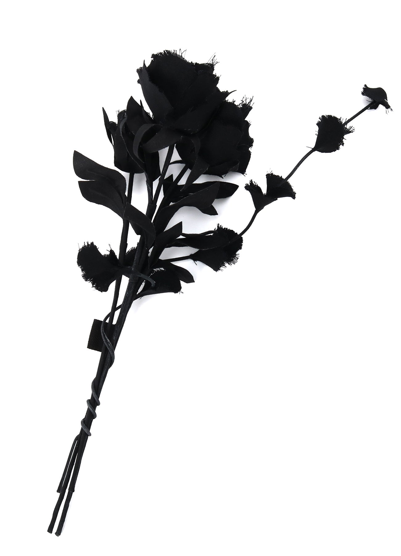 FABRIC FLOWER - WOOL GABARDINE BOUQUET