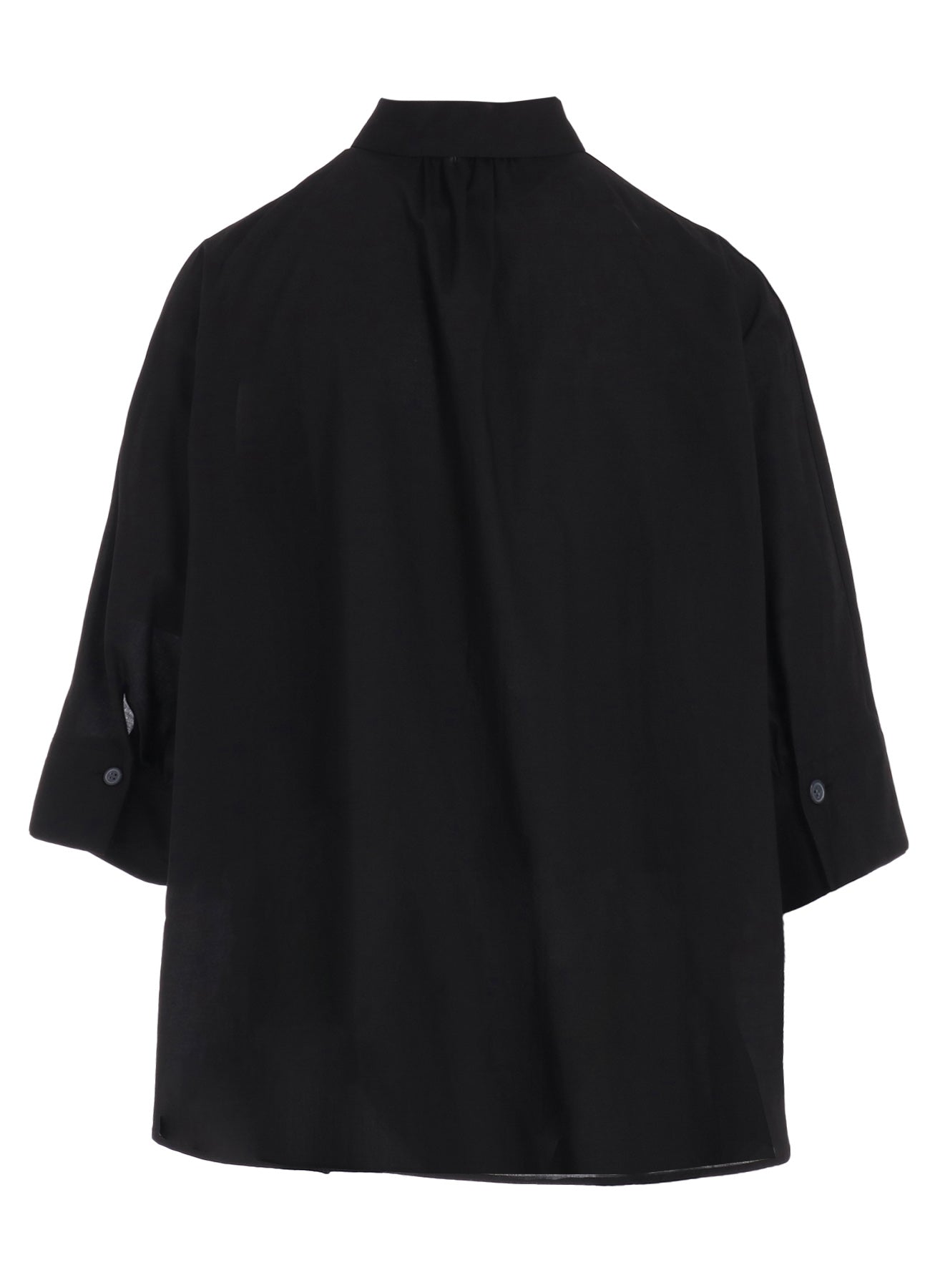 COTTON LAWN CAPE BLOUSE