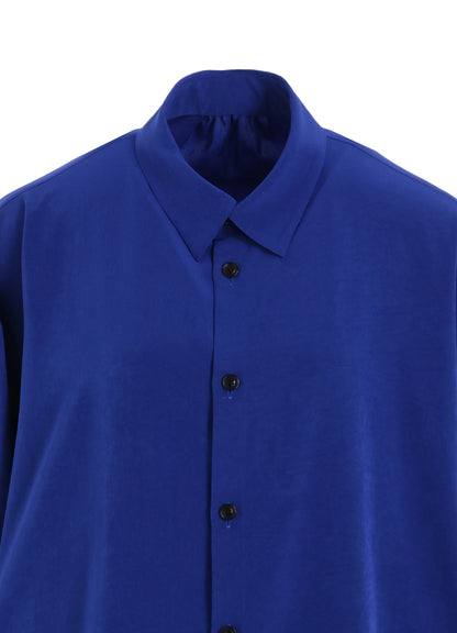 CREPE de CHINE HALF SLEEVE CAPE BLOUSE