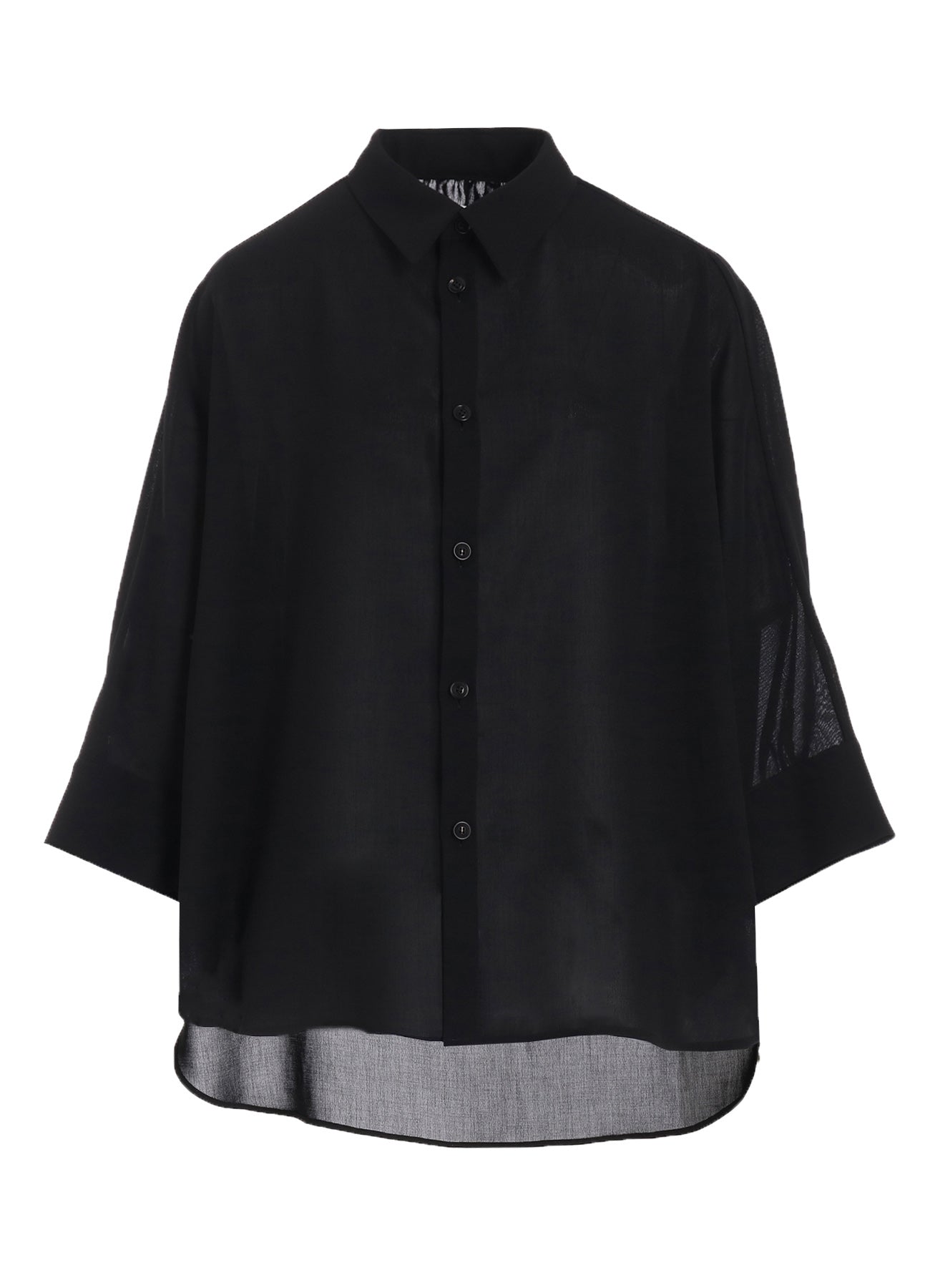 PE/STRONG TWISTED CLOTH CAPE BLOUSE