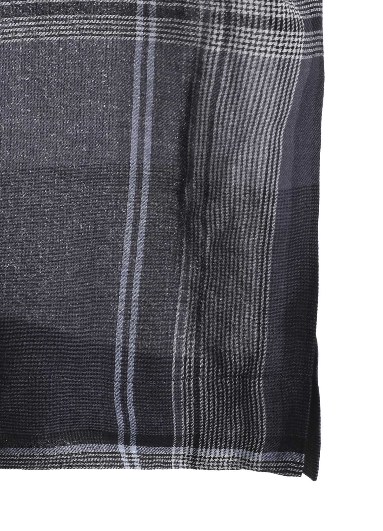 RY/NY GAUZE PLAID SLEEVELES DRESS