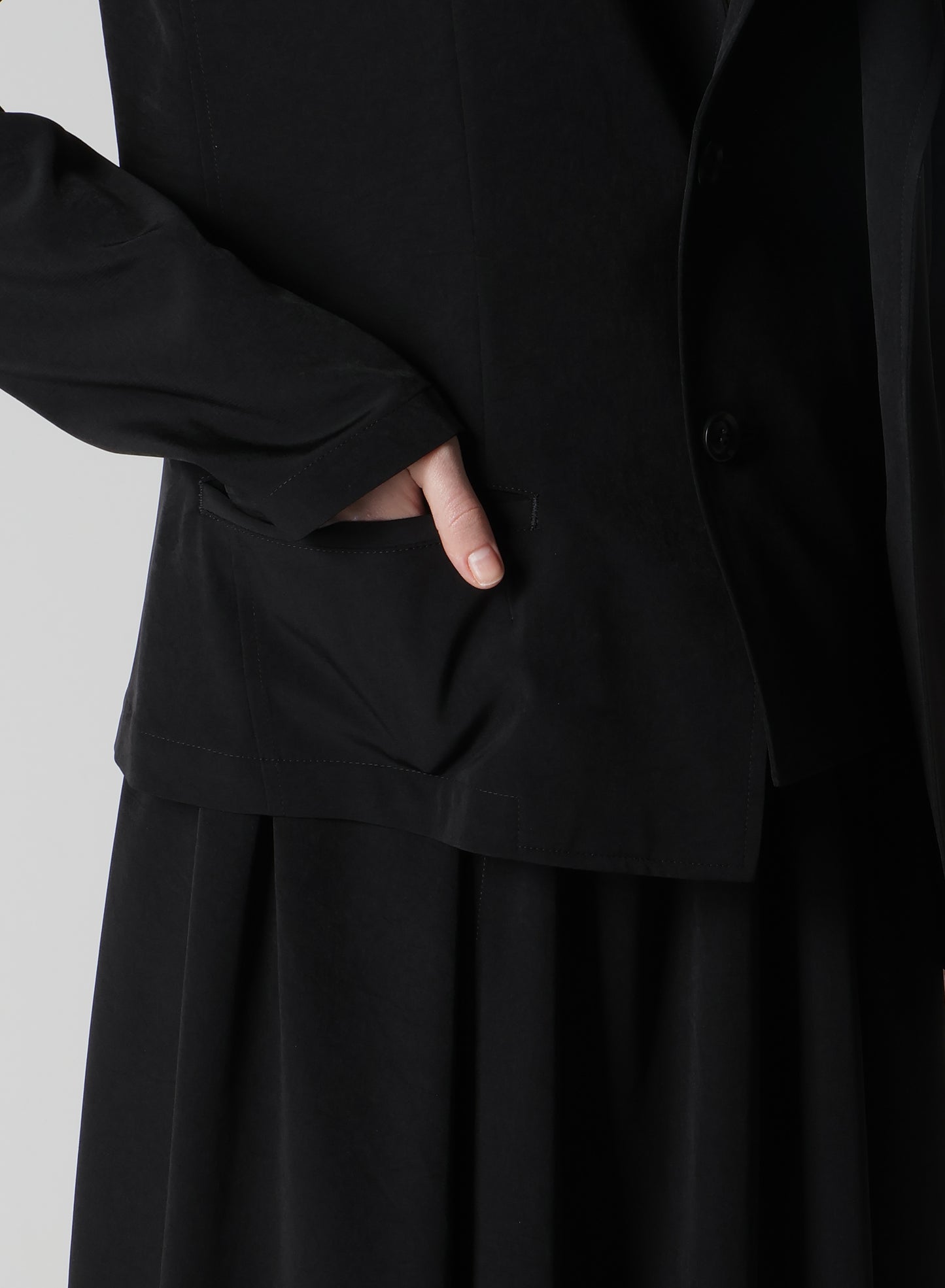 CREPE de CHINE 2 LAYER JACKET