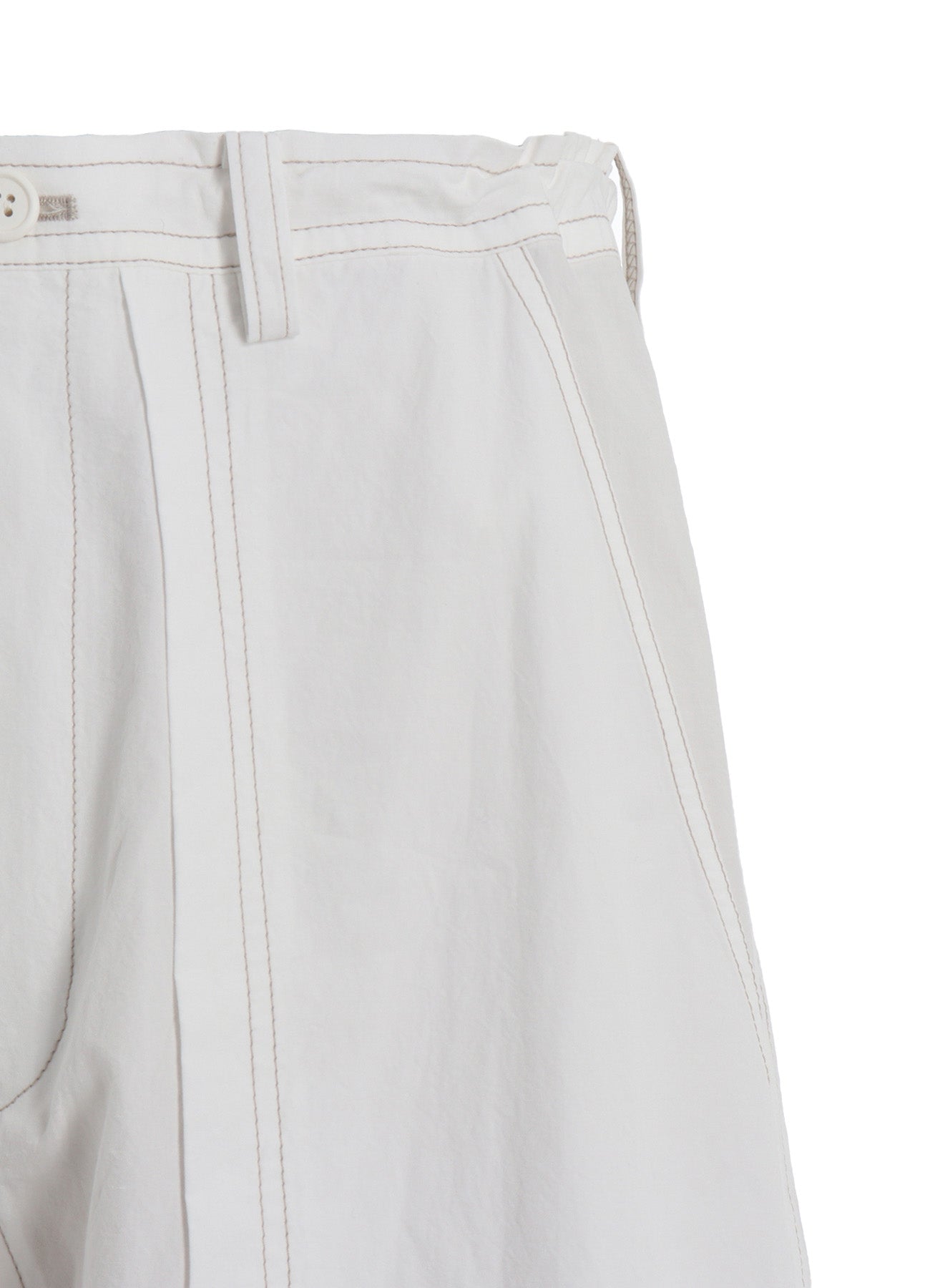 COTTON LINEN DUMP STRAIGHT PANTS