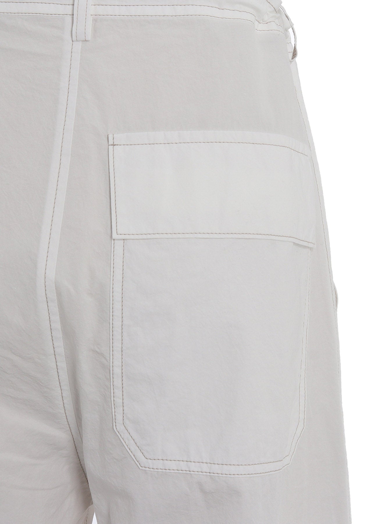 COTTON LINEN DUMP STRAIGHT PANTS