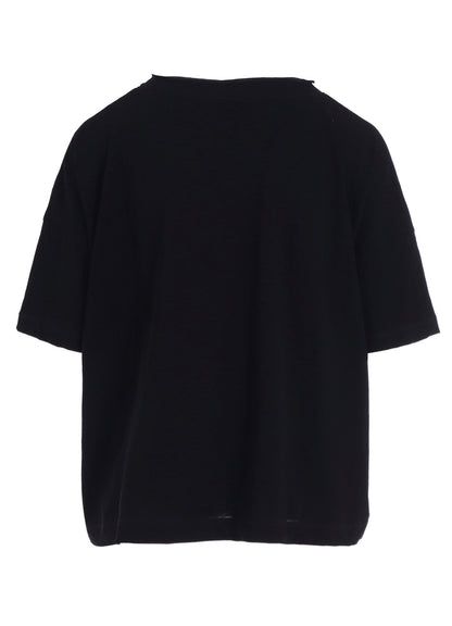 60/- COTTON  HARD TWISTED HALF SLEEVE T