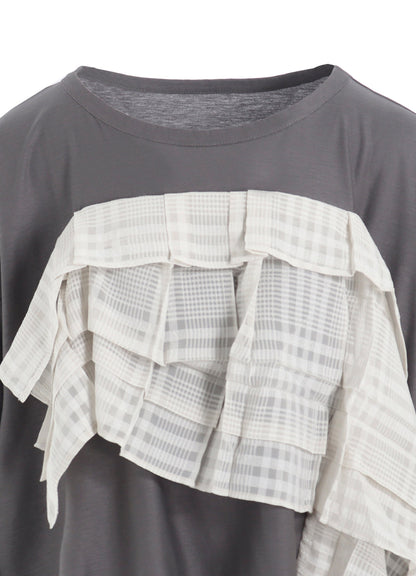 LYOCELL/COTTON HALF SLEEVE T