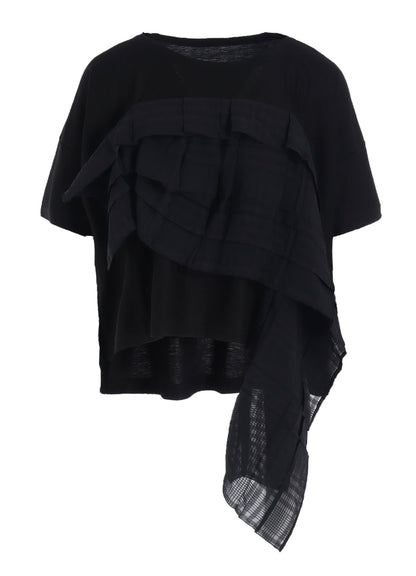 LYOCELL/COTTON HALF SLEEVE T